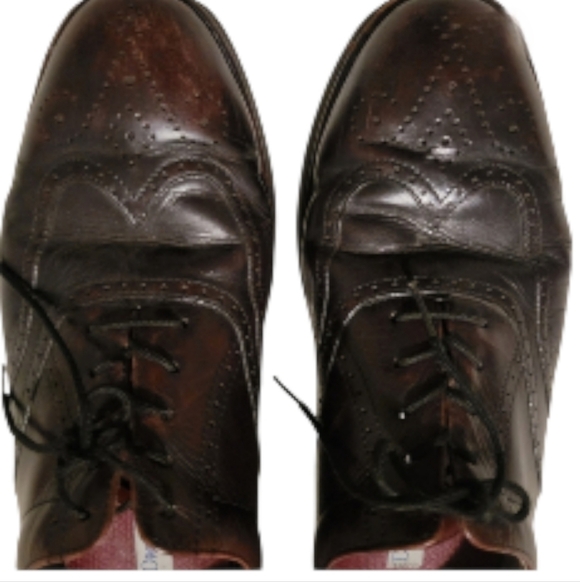 DRESSPORTS BY ROCKPORT Leather Upper Oxford Dress Shoes Brown Size 11 - Picture 9 of 10